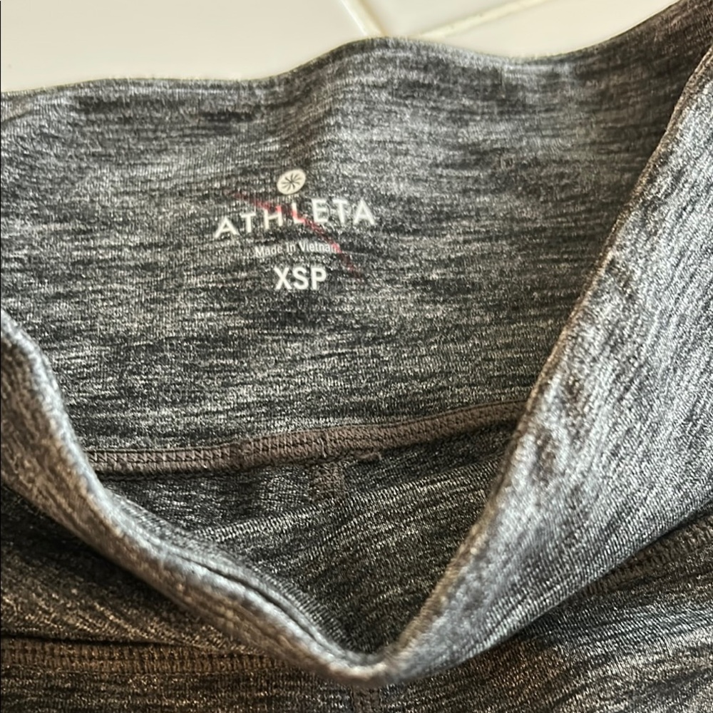 Athleta Gray Pullover Top